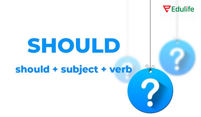 Câu hỏi đuôi dùng “Should” để diễn tả lời khuyên, dự đoán hay nghĩa vụ làm điều gì đó