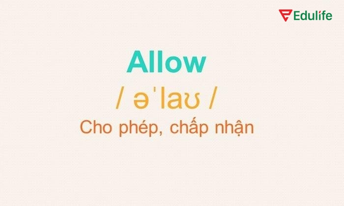 Cấu trúc "allow" rất linh hoạt, vừa hợp tình huống trang trọng, vừa phổ biến trong đời sống hàng ngày