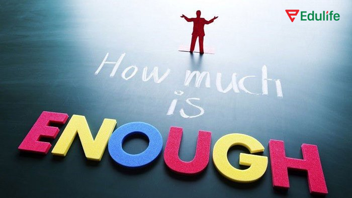 Cấu trúc Enough có nghĩa "đủ", thể hiện mức độ hoặc số lượng phù hợp, vừa vặn với điều gì đó