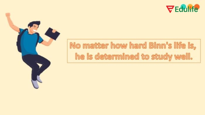 Cụm “no matter” có thể đứng ở đầu, giữa hoặc sau trong câu mà không làm thay đổi nghĩa