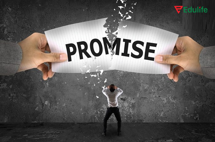 Promise có thể là nội động từ hoặc ngoại động từ