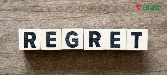 Cấu trúc Regret có thể dùng với vai trò danh từ mang nghĩa là sự hối tiếc, sự nuối tiếc