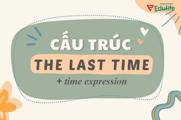 Cấu trúc The last time + time expression dùng để hỏi hoặc kể lại lần gần nhất một hành động đã diễn ra và gắn liền với mốc thời gian rõ ràng