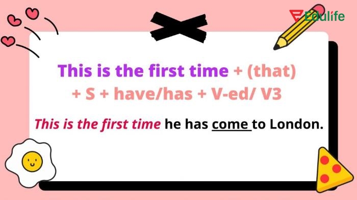Cấu trúc “This ise the first time” giúp diễn đạt trải nghiệm đầu tiên ở hiện tại, quá khứ hoặc tương lai, đi kèm thì phù hợp