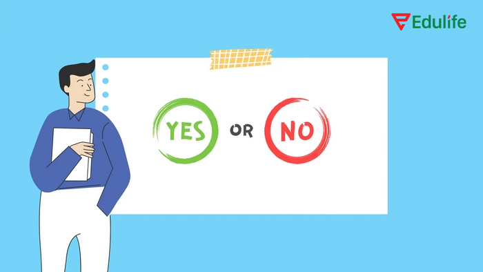 Câu tường thuật Yes và No thường được chuyển thành mệnh đề khẳng định/phủ định