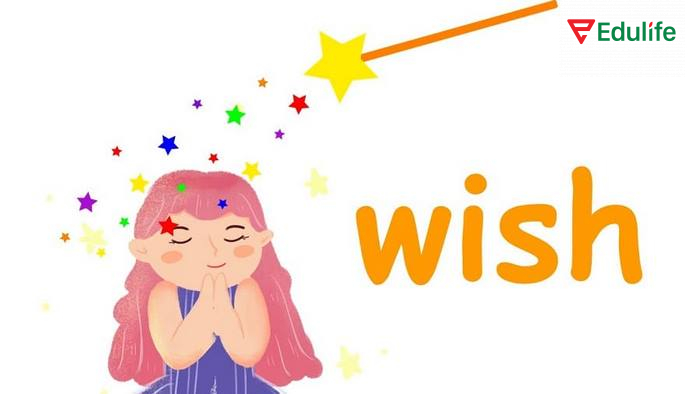 Câu ước với “wish” là cấu trúc ngữ pháp để diễn đạt mong muốn, điều ước, sự tiếc nuối về điều gì đó 