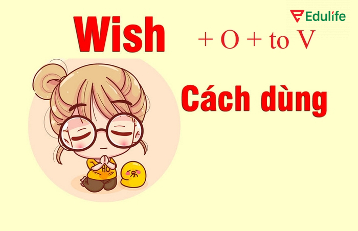 Cấu trúc wish + O + to V thường dùng để diễn tả mong muốn theo cách trang trọng, lịch sự hơn