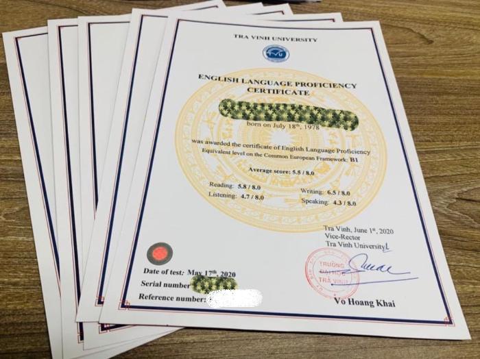 Đại học Trà Vinh cung cấp chứng chỉ tiếng Anh B1 chất lượng