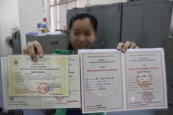 phân biệt chứng chỉ tin học giả