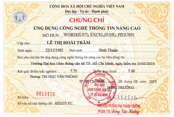 ứng dụng cntt nâng cao