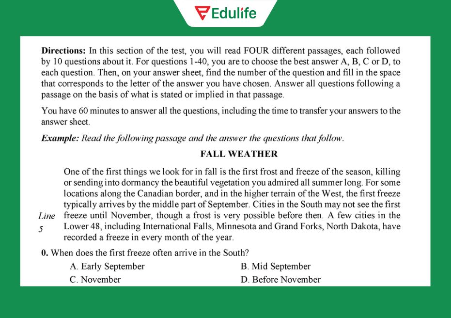 Đề thi mẫu Vstep Reading