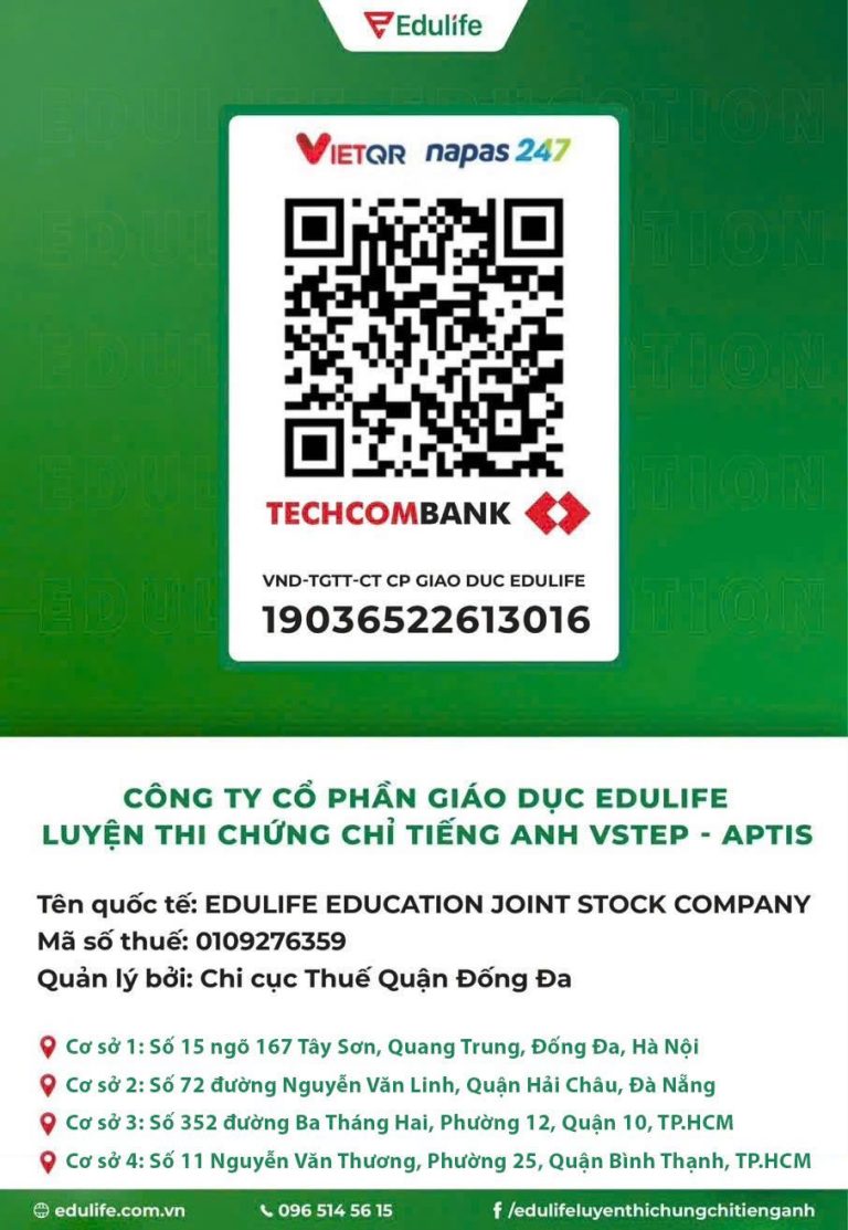 Chuyển khoản EDL CTY