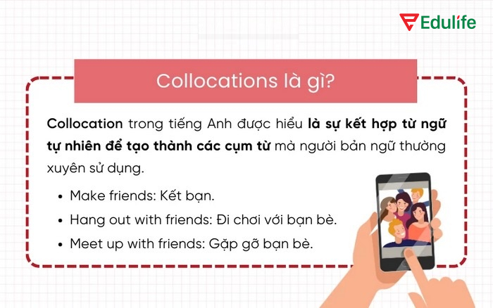 Định nghĩa collocations trong tiếng Anh kèm ví dụ