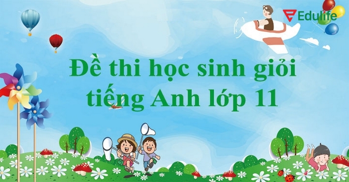 đề thi học sinh giỏi tiếng Anh lớp 11