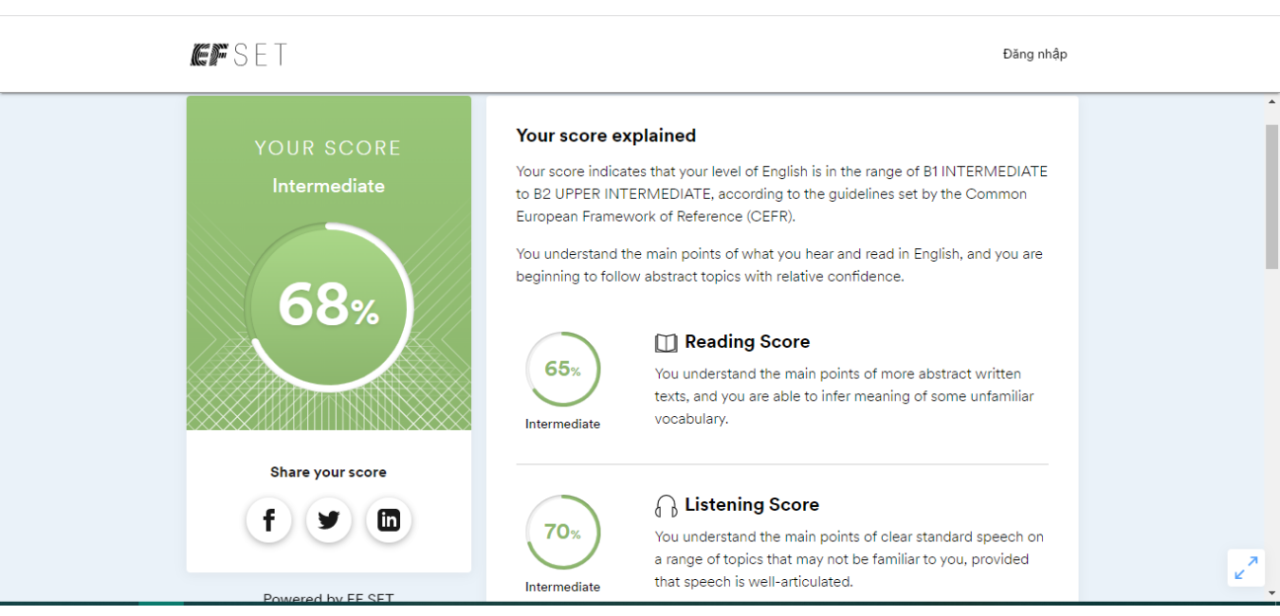 chứng chỉ efset là gì