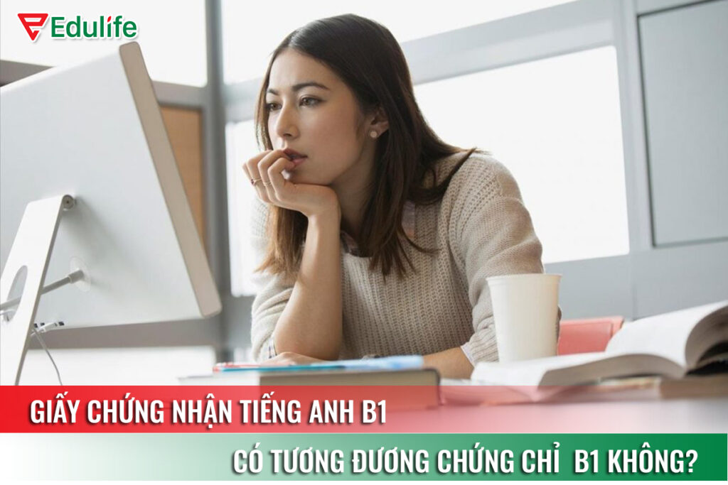giấy chứng nhận năng lực tiếng anh b1