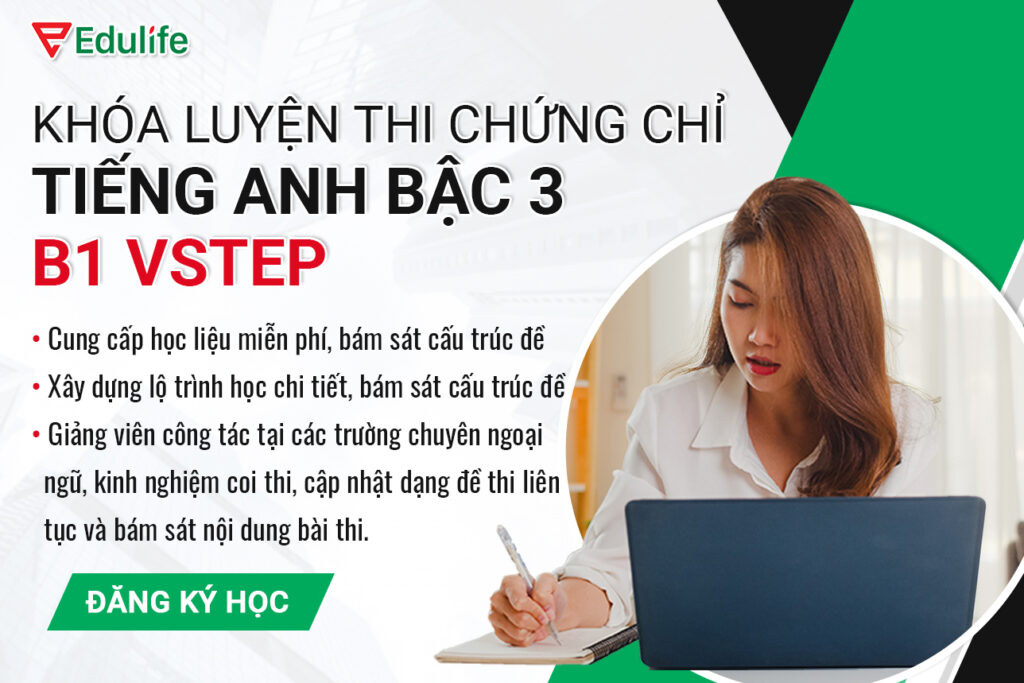 Học tiếng anh B1 ở đâu? 