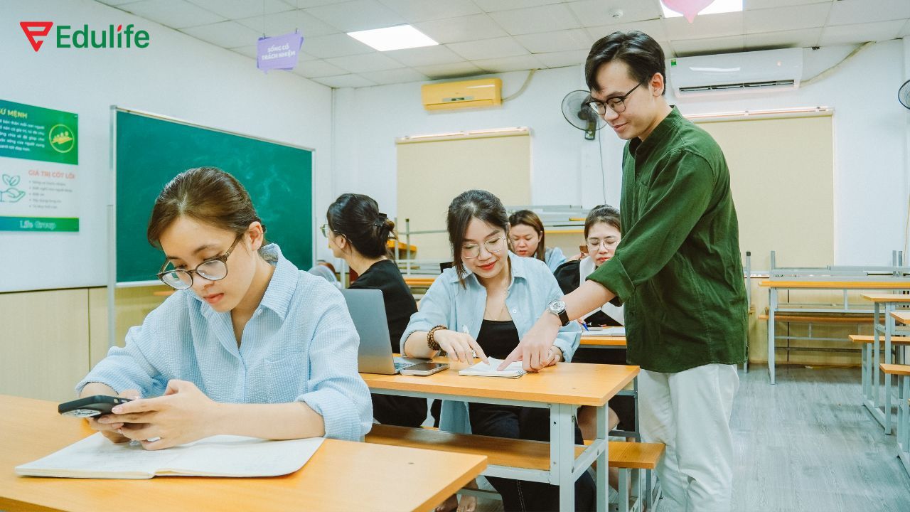 Lớp học luyện thi chứng chỉ tiếng Anh B2 tại Edulife