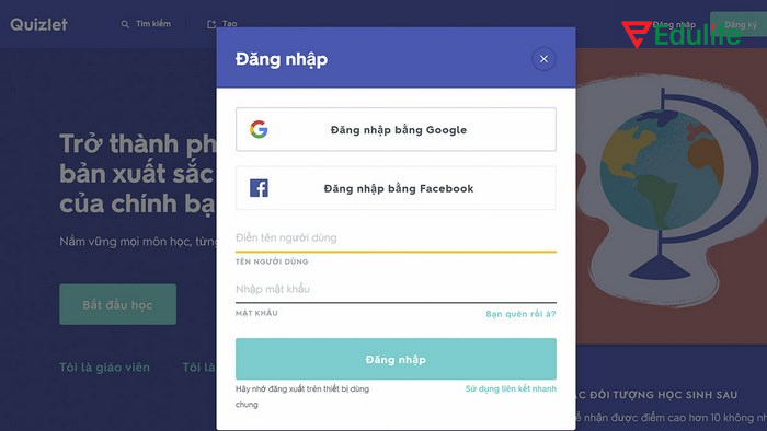 Khi học từ vựng bằng Quizlet, bạn có thể tạo nhiều thư mục để phân biệt nội dung học tập