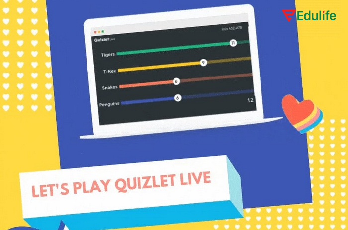 Bạn có thể tận dụng Quizlet Live để học từ vựng bằng Quizlet với một lớp hoặc nhóm bạn