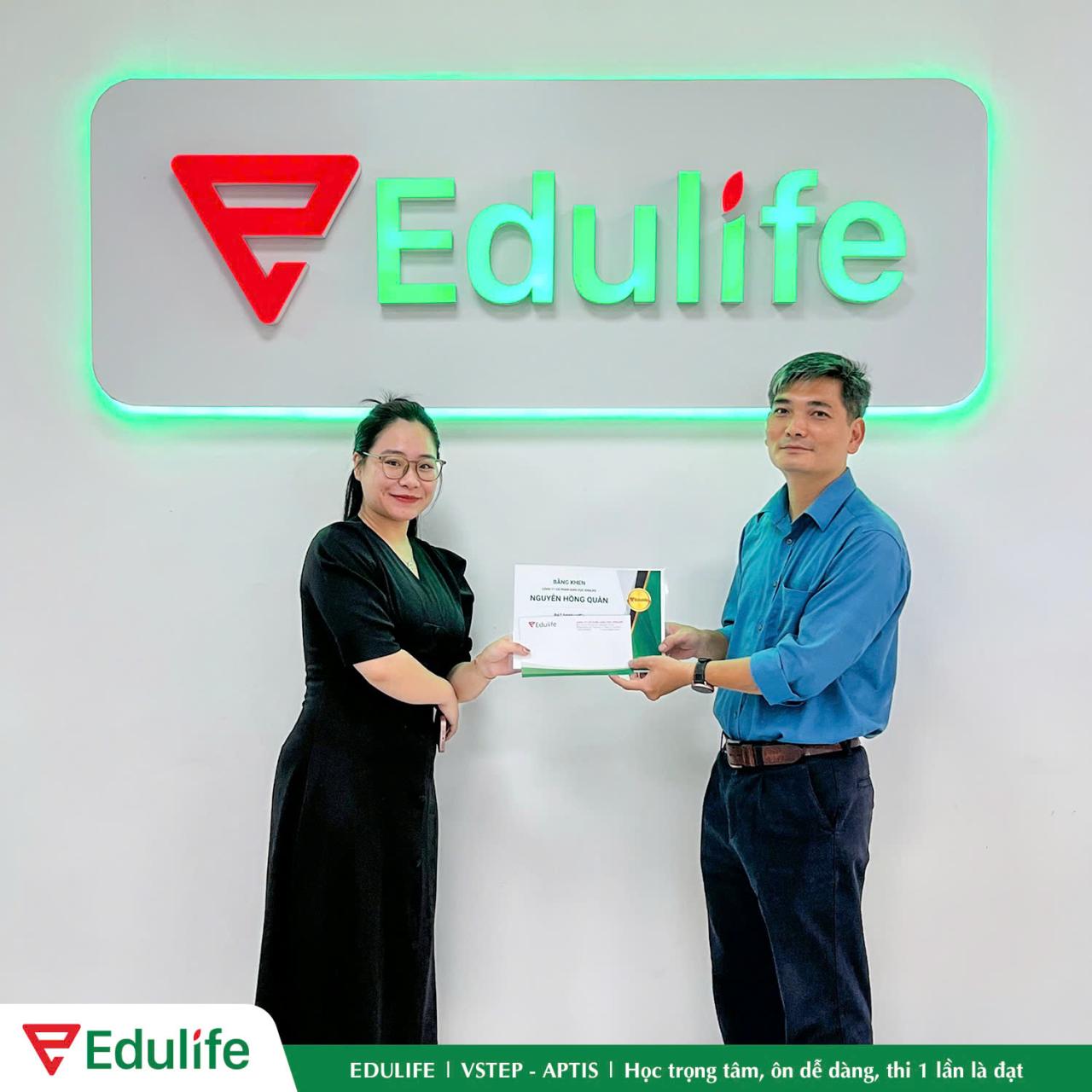 Học viên Edulife thành công chinh phục Vstep
