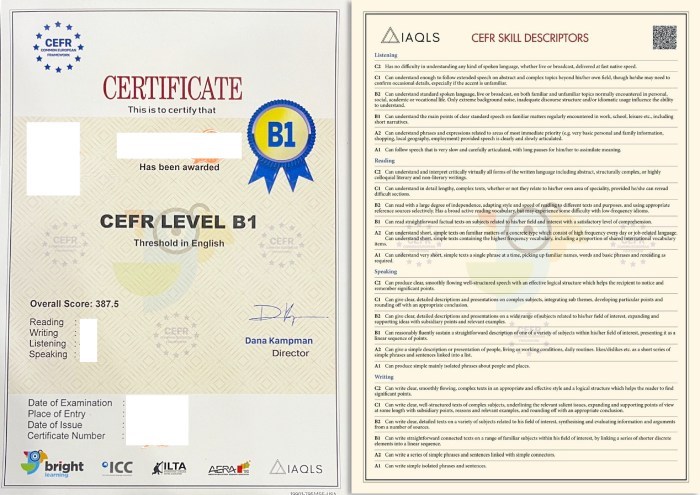 Website trường tổ chức thi ngoài công bố lịch thi tiếng Anh B1 còn công bố đầy đủ kết quả thi sau ngày thi 10 – 15 ngày