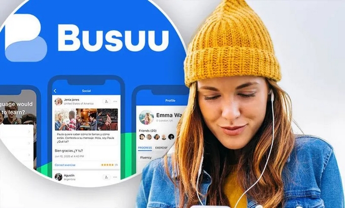 Busuu – App luyện thi tiếng Anh B1 online miễn phí với lộ trình học thông minh