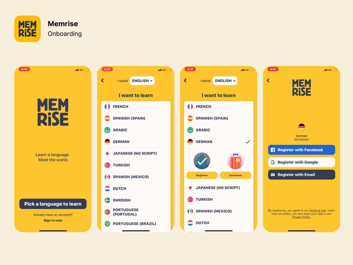 Memrise - Ứng dụng luyện thi tiếng Anh B1 online miễn phí vừa học vừa chơi thú vị