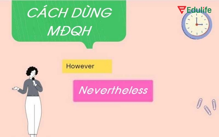Câu mệnh đề nhượng bộ không dùng “however” khi nối 2 mệnh đề trực tiếp mà không có dấu câu ở giữa