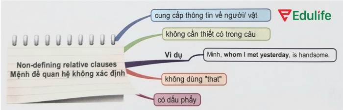 Mệnh đề quan hệ có dấu phẩy là một dạng mệnh đề quan hệ không xác định, dùng để bổ sung thông tin cho danh từ