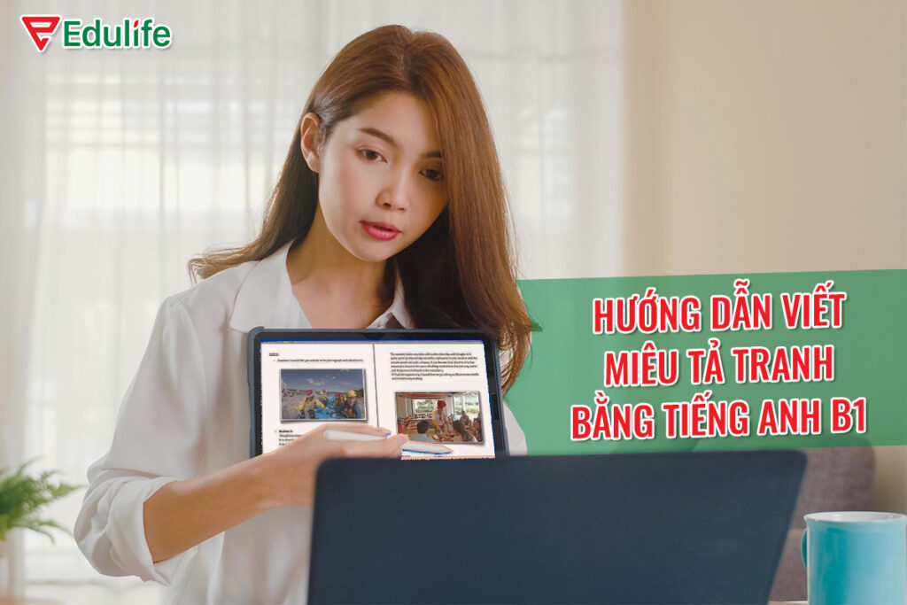 miêu tả tranh bằng tiếng anh b1