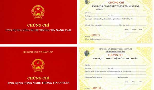 Mua chứng chỉ tin học văn phòng