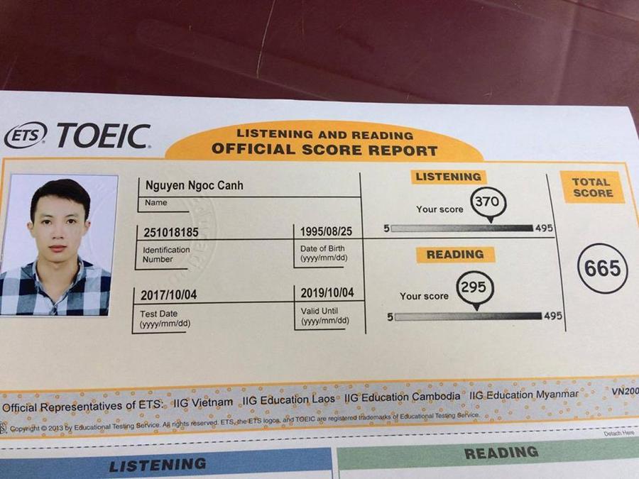lam chung chi toeic