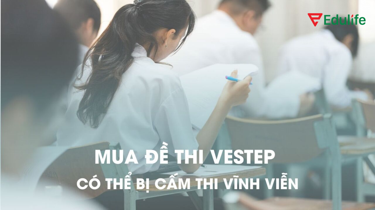 Một trong những hậu quả của việc mua đề là cấm thi vĩnh viễn