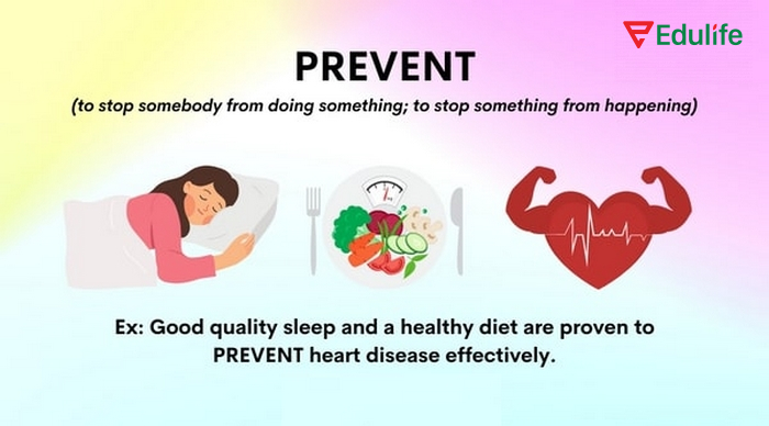 Prevent/stop sb from V-ing có thể dùng ở thể bị động