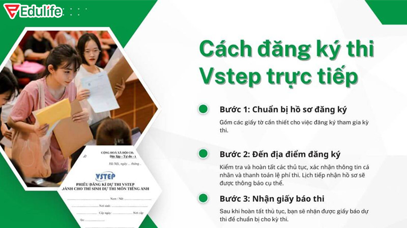Các bước trong thao tác đăng ký thi VSTEP cực kỳ đơn giản