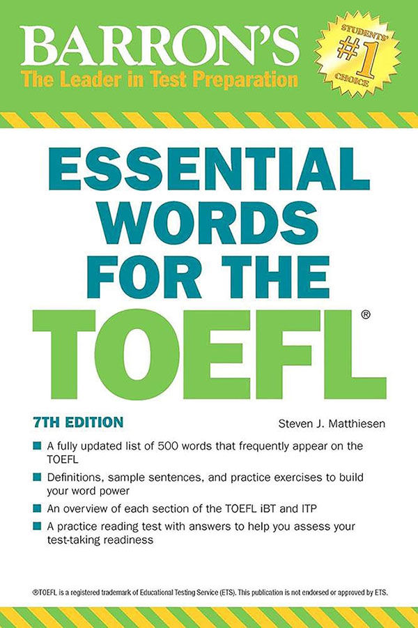 Cuốn Essential words for the Toefl 