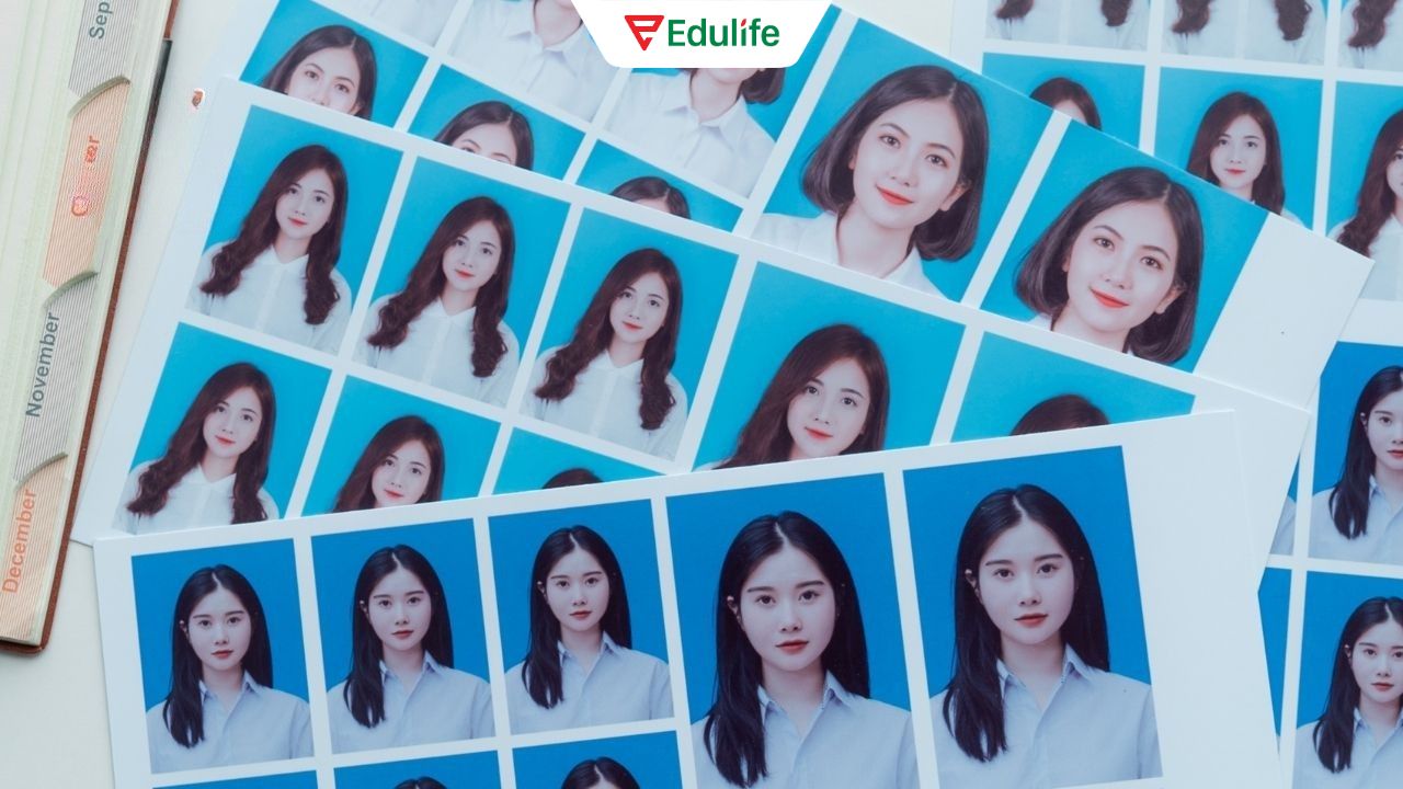 Ảnh chân dung cần chụp trong vòng 6 tháng trước khi đăng ký dự thi