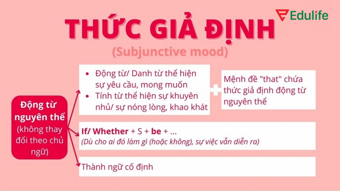 Thức giả định còn được sử dụng trong các thành ngữ và cụm từ cố định