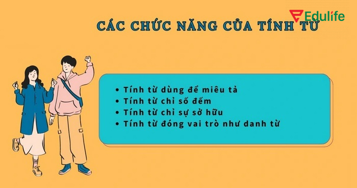 Chức năng của tính từ