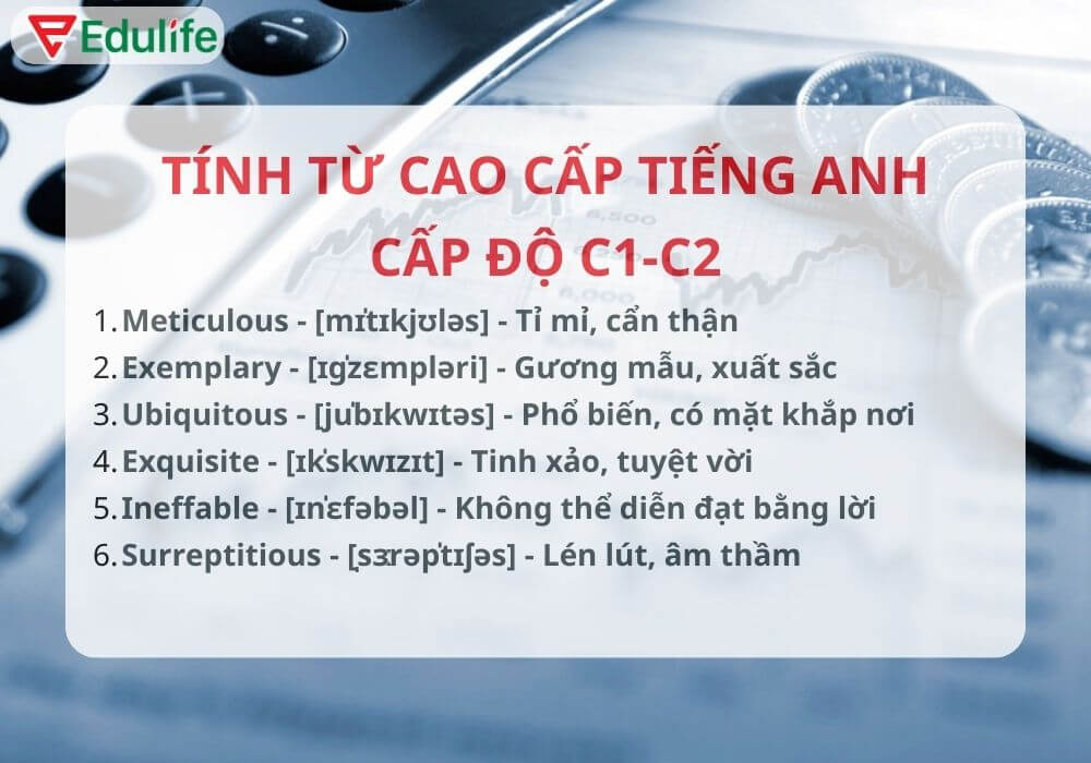từ vựng tiếng Anh cao cấp