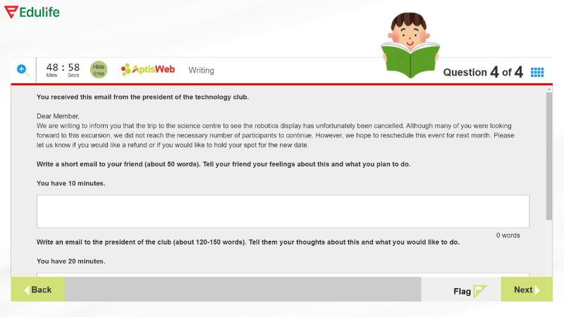 Phần 2: Short text writing - Viết đoạn văn ngắn