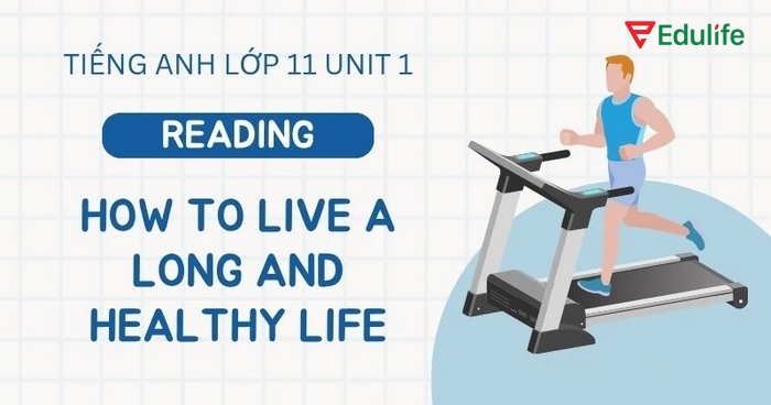 Nội dung tiếng Anh 11 Unit 1 Reading tập trung vào các yếu tố giúp con người sống lâu và sống khỏe