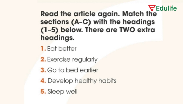 Yêu của bài tập 3 tiếng Anh 11 Unit 1 Reading