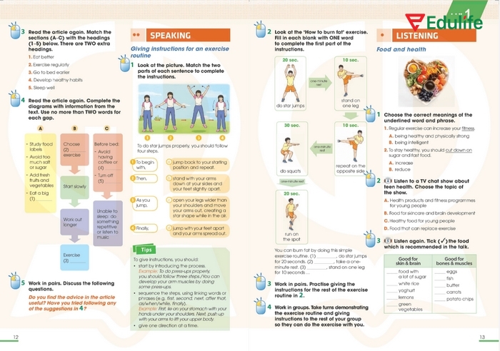 Toàn bộ nội dung bài tập tiếng Anh 11 Unit 1 Speaking trong sách giáo khoa mới