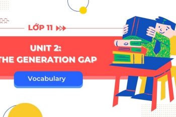 tiếng Anh 11 Unit 2 Từ vựng