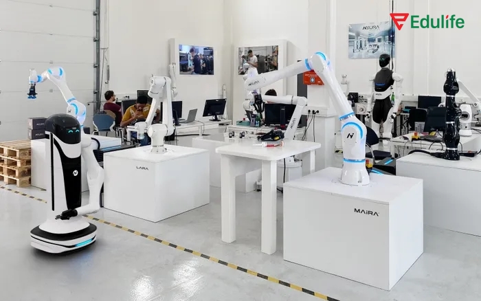 Bài tập tiếng Anh 11 Unit 3 Communication And Culture Everyday English 2 có đề cập đến Robot thông minh hỗ trợ làm việc nhà