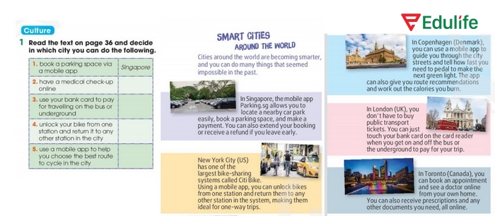 Yêu cầu của bài tập tiếng Anh 11 Unit 3 Communication And Culture - Culture 1