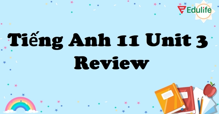 Phần tiếng Anh 11 Unit 3 Review Language giúp tổng hợp kiến thức để học sinh ôn tập trước bài kiểm tra cuối kỳ