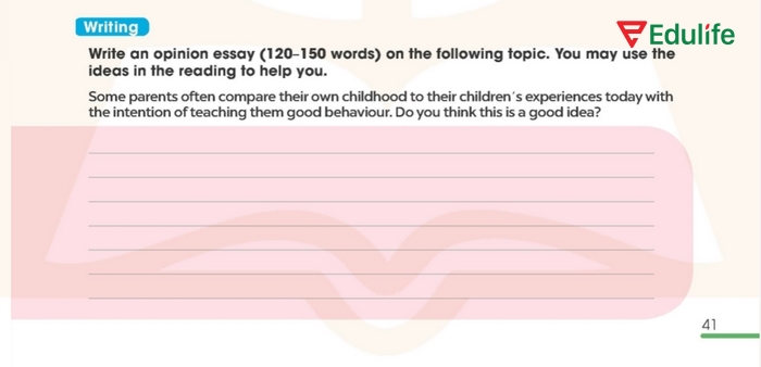 Yêu cầu của bài tập Writing phần tiếng Anh 11 Unit 3 Review Skill